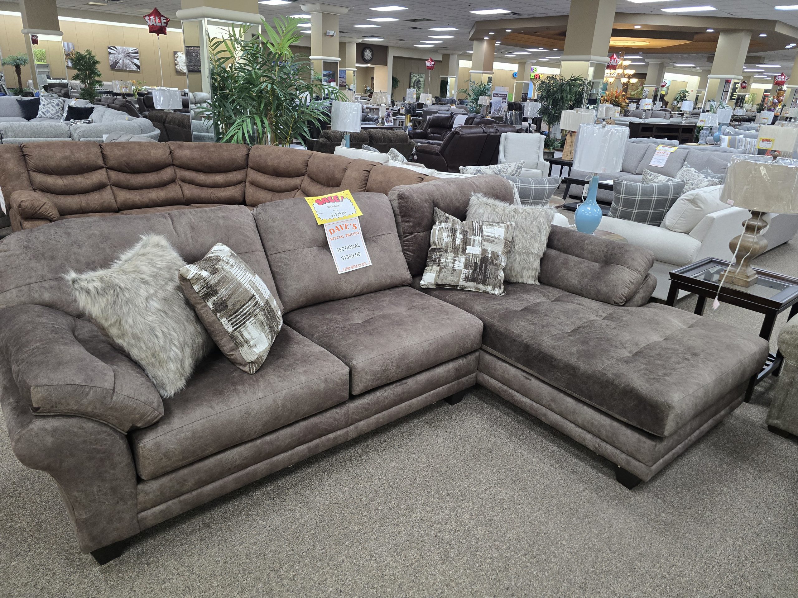 Sectionals Daves Furniture Decorators Warehouse
